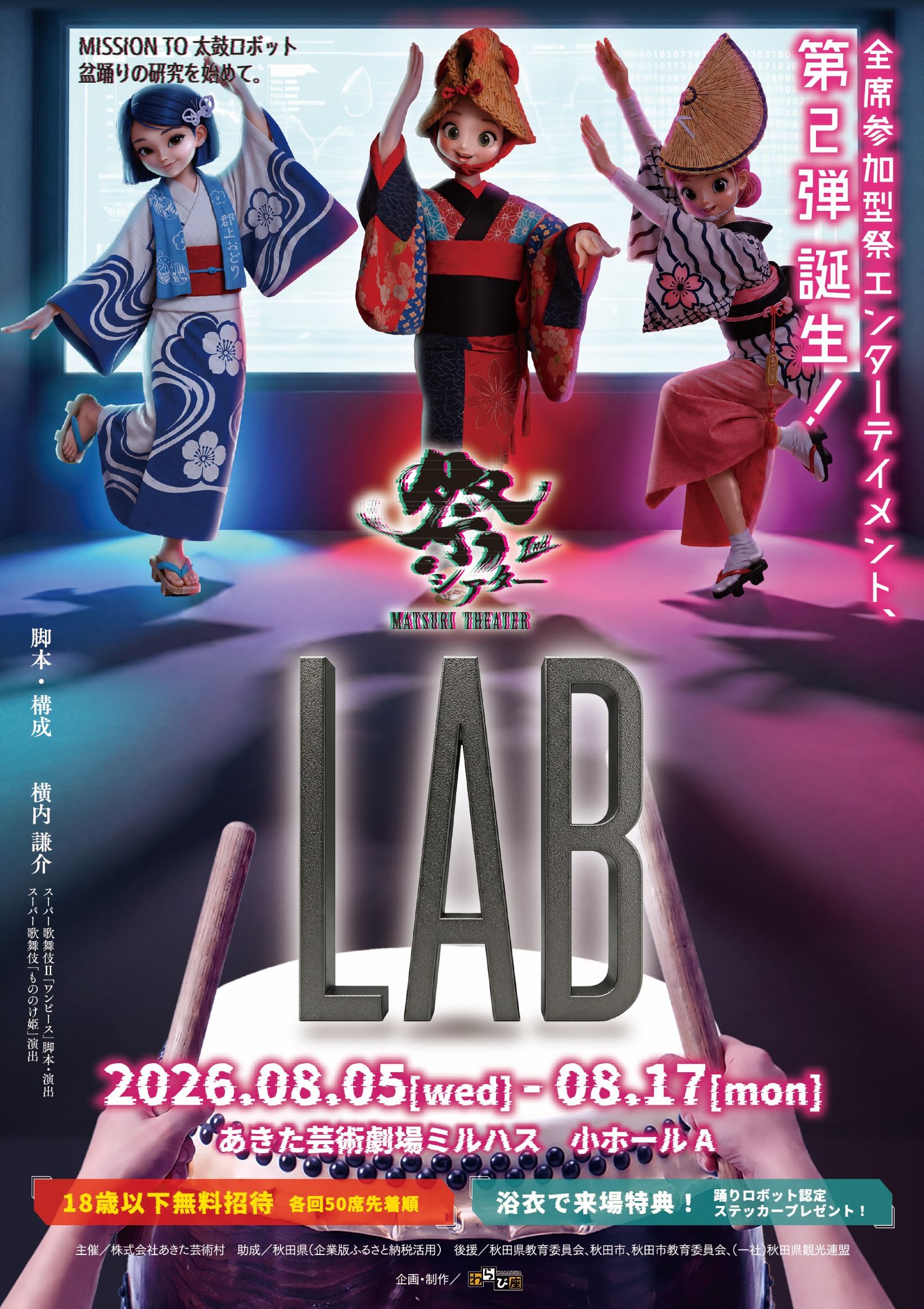 「祭シアター「LAB」」のポスター